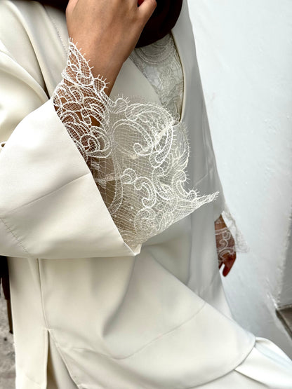 Vera Lace Skirt Set - Seashell