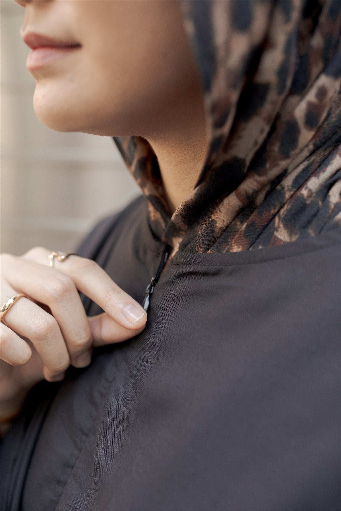 MARLOWE DRAPE TOP - NOIR