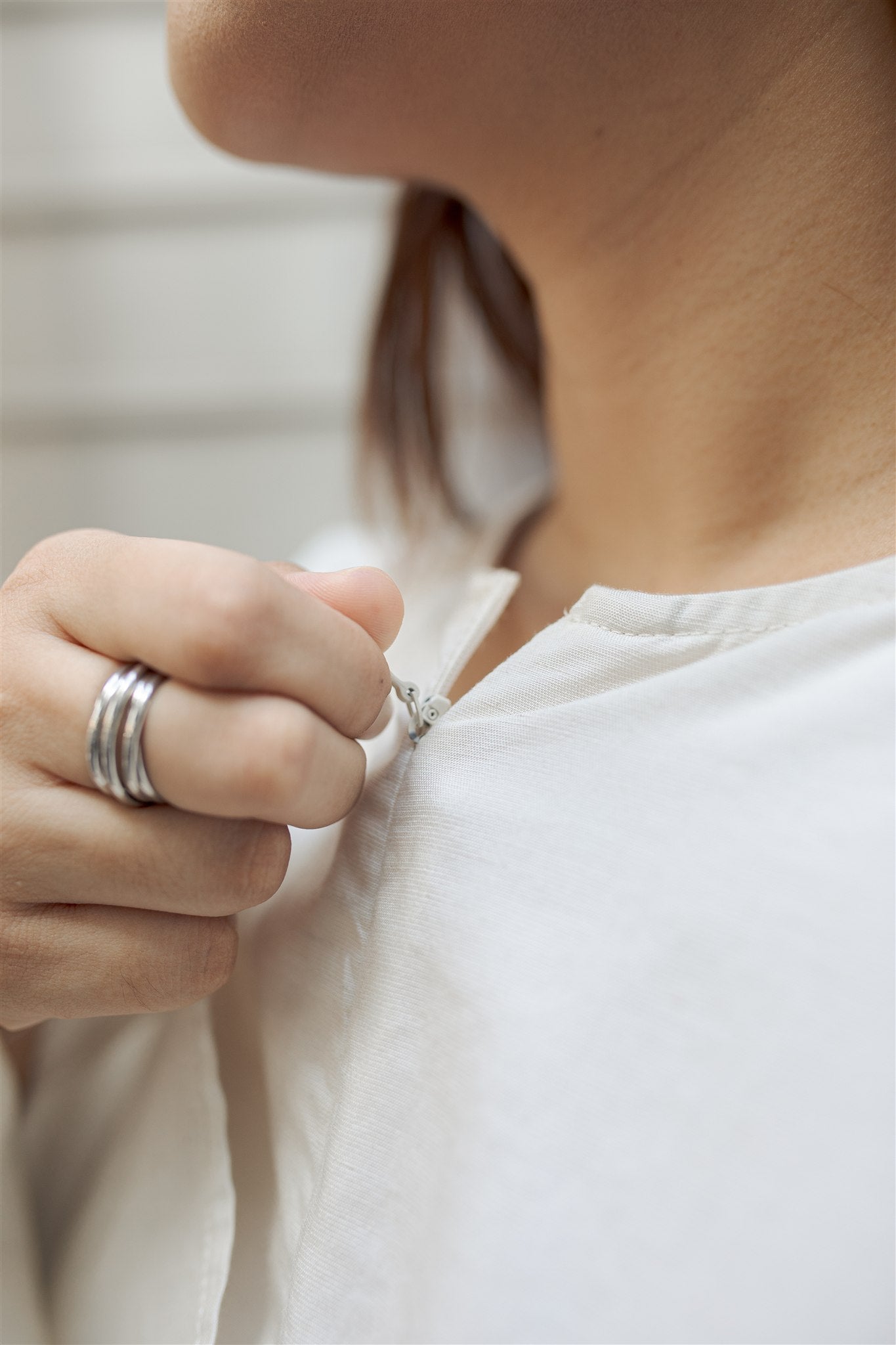 MARLOWE DRAPE TOP - DUNE