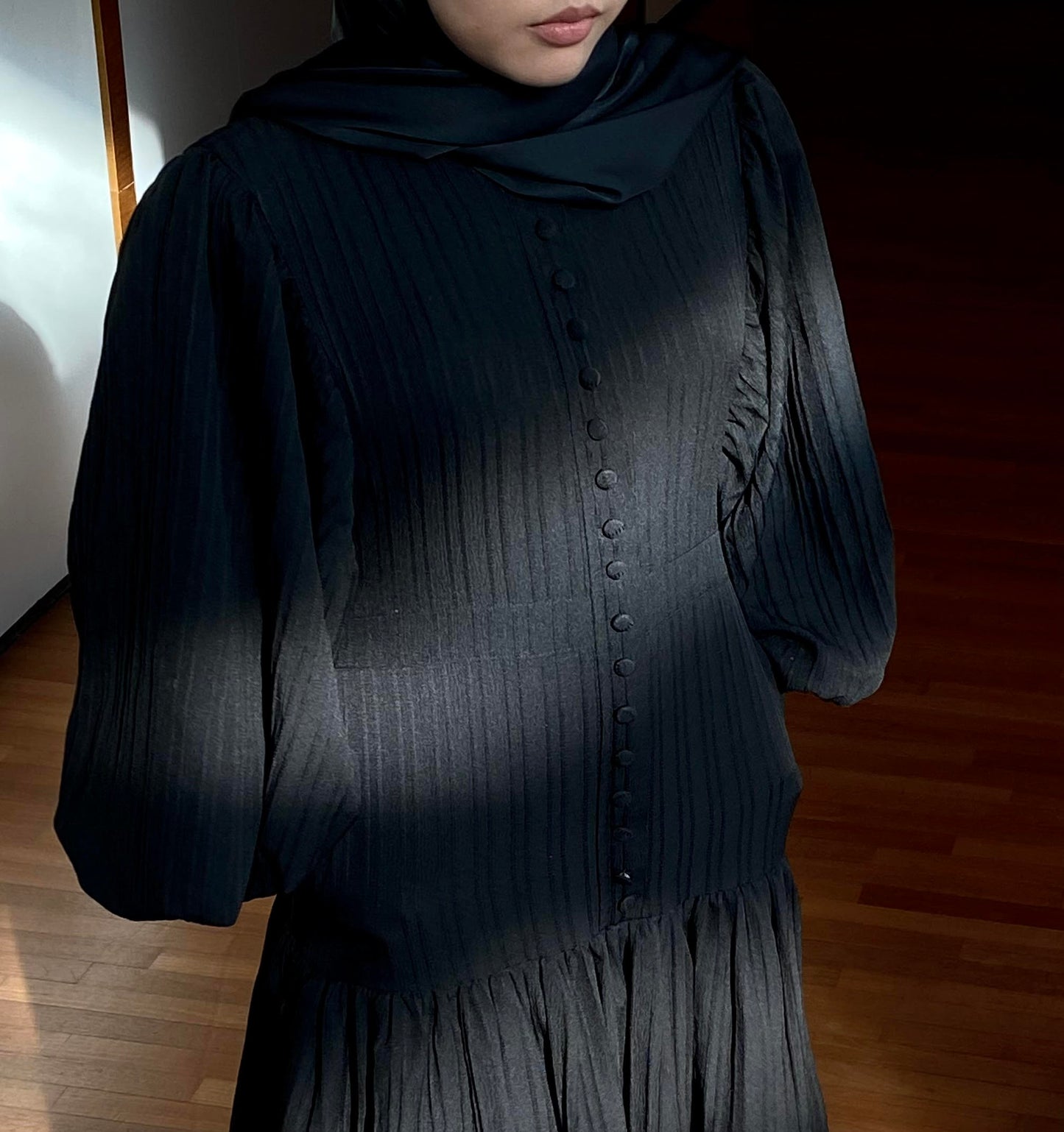 Wilcox Tiered Dress - Raven